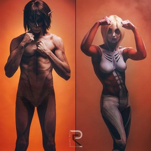 巨人精美Cosplay(✿✪‿✪｡)ﾉ