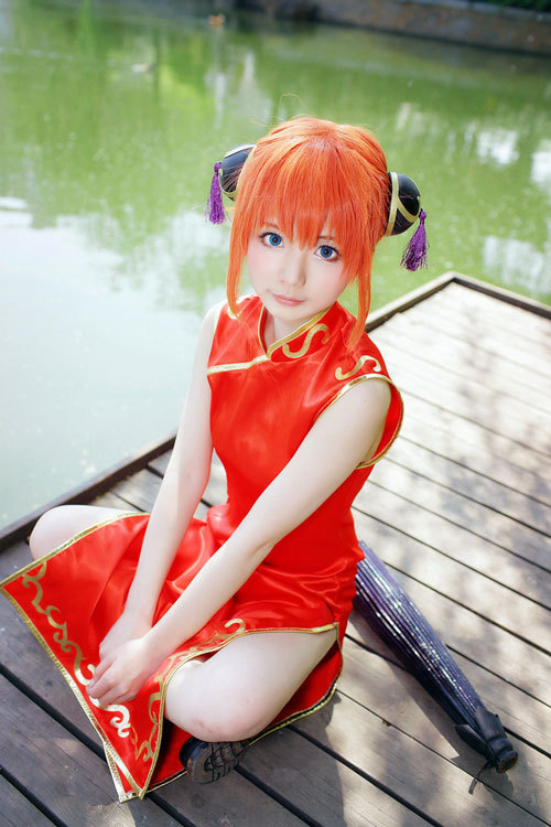 【神还原】银魂神乐可爱霸气Cosplay,美爆！[花心](✿✪‿✪｡)ﾉ