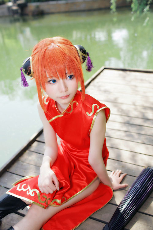 【神还原】银魂神乐可爱霸气Cosplay,美爆！[花心](✿✪‿✪｡)ﾉ