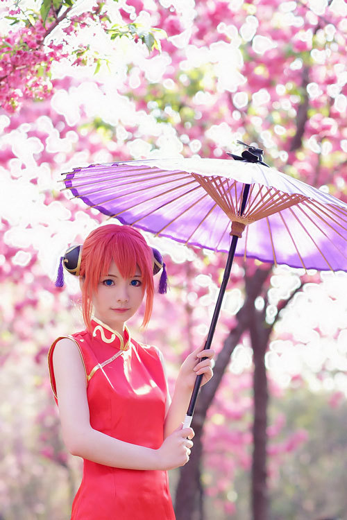 【神还原】银魂神乐可爱霸气Cosplay,美爆！[花心](✿✪‿✪｡)ﾉ