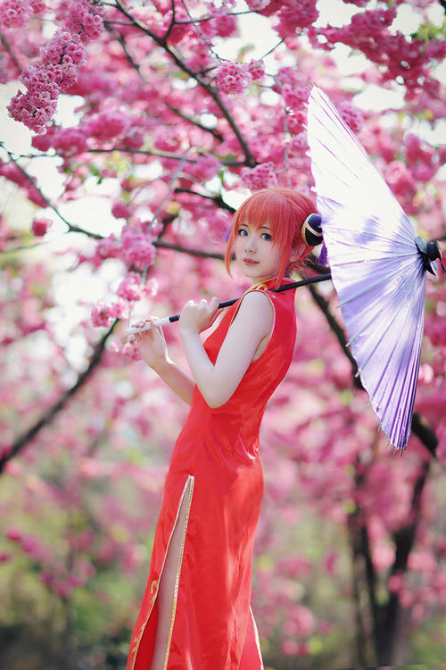 【神还原】银魂神乐可爱霸气Cosplay,美爆！[花心](✿✪‿✪｡)ﾉ