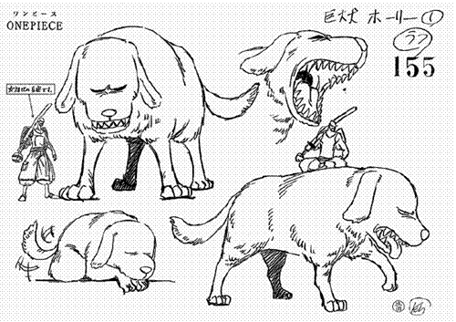 分享图片 尾田手绘的一些海贼人物场景最终稿，主要是空岛系列的，Mark一下^_^