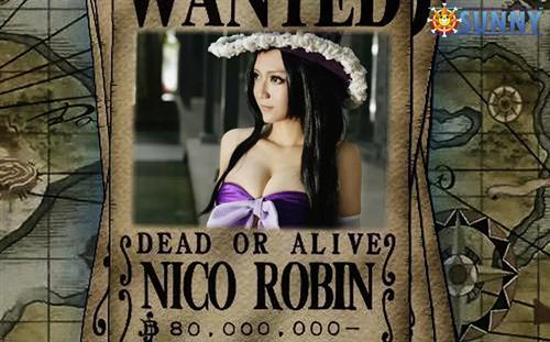 #桑尼社# 海贼王妮可-罗宾Cosplay [花心] http://weibo.com/5090754263/BpGs8gZxv