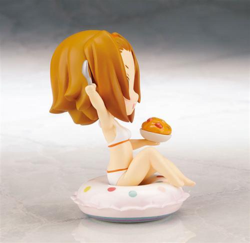 Broccoli出品轻音少女吃货三人组超萌手办售价3240日元(168RMB)每只,全高约10厘米，预计2015年8月发售