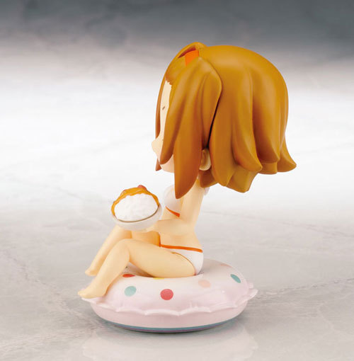 Broccoli出品轻音少女吃货三人组超萌手办售价3240日元(168RMB)每只,全高约10厘米，预计2015年8月发售