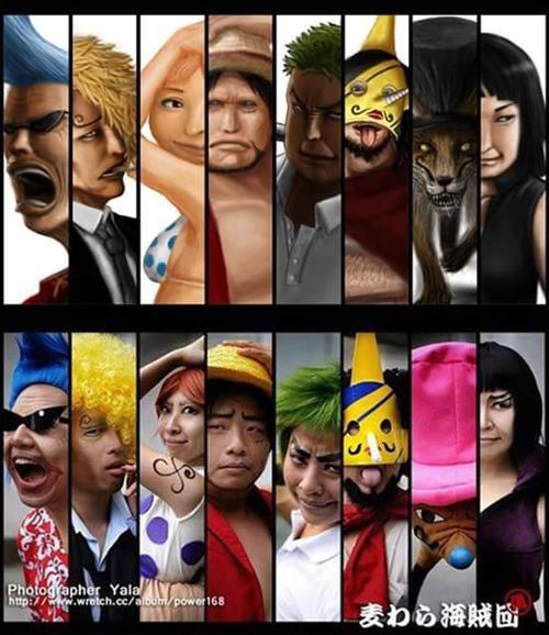 两组神一样的海贼王Cosplay，槽点满满[哈哈]