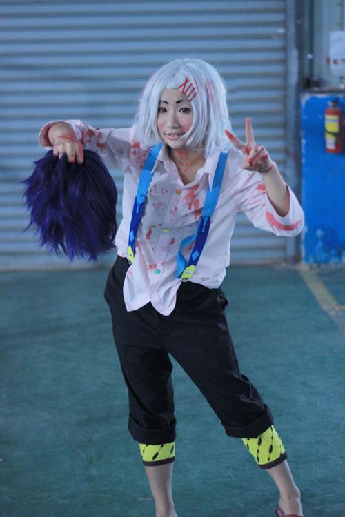 东京食尸鬼铃屋什造Cosplay，不能更像 Ծ‸ Ծ cn:  -安蓝- 
staff摄影：Dawn化妆：-安蓝-后期：-安蓝-协力：潭子 bcy.net/coser/detail/12253/187552 [晕]