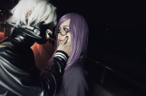 东京食尸鬼剧情Cos，略诡异【世界上所有不利的状况都是当事者能力不足导致的】
角色 神代利世     cn:  Grace格林 
金木研     cn:  小白 
staff摄影：地球人化妆：Grace格林  沐宸后期：伊莱凡斯协力：沐宸  徵鸳 bcy.net/coser/detail/27519/187528