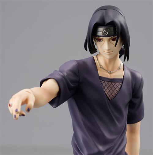 火影忍者宇智波兄弟抵达战场手办，两个人的表情生动，佐助看着鼬的眼神还是充满了崇拜！！！(✿✪‿✪｡)ﾉ