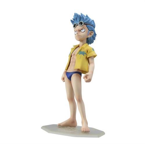 #海贼王P.O.P 系列#【童年系列】角色： 弗兰奇(フランキー)
系列：P.O.P CB Series
造型师：m.d.m
发售价： ¥1890日元
发售日期：2009/01
高度： 125mm
限定： 否