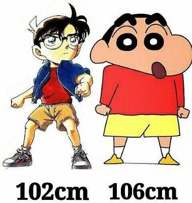 哪个角色才是你的本命?日本动漫人物身高大比拼！！最后总觉得怪怪的[思考]