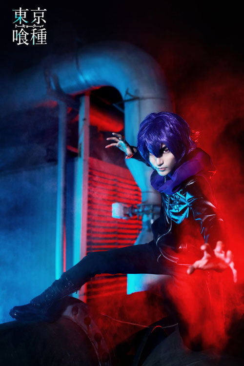 东京食尸鬼大型Cosplay，掉渣天[嘻嘻]
角色 月山习     cn:  天狼 
真户吴绪     cn:  8000
金木（白）     cn:  咖啡 
金木（黑）     cn:  金金 
董香     cn:  萧萧 
神代利世     cn:  孙妍
bcy.net/coser/detail/26719/189792