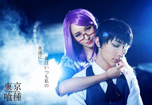 东京食尸鬼大型Cosplay，掉渣天[嘻嘻]
角色 月山习     cn:  天狼 
真户吴绪     cn:  8000
金木（白）     cn:  咖啡 
金木（黑）     cn:  金金 
董香     cn:  萧萧 
神代利世     cn:  孙妍
bcy.net/coser/detail/26719/189792