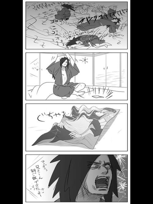 火影小故事，扉间大人的表情好欠呀(-__-)b