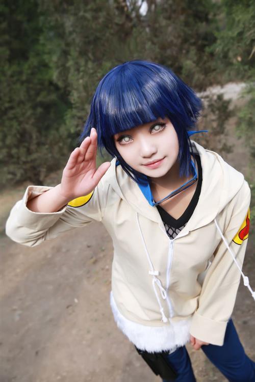 火影忍者日向雏田超可爱Cosplay[花心] cn:  六曲蔚澜 
staff摄影：落神化妆：六曲蔚澜后期：六曲蔚澜协力：胖九  紫夜幽藏 (>﹏<) bcy.net/coser/detail/19246/189676