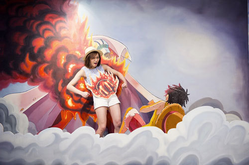 香港海贼王3D奇幻世界最特别的就是利用3D绘画技术制造出视觉的错觉，令人仿似身在其境中。对于粉丝来说，能够活跃于漫画的场景中的确令人兴奋，除了可以跟各位主角合照留影，还可以摆出各种姿势，还原原著中的情景！但是一个人拍一张至少花30秒，可以想象人潮时会是什么结果了[思考]