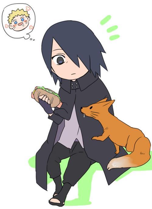 鸣人wwwwww那只狐狸真的跟你很像XDDD(￣ε￣*)