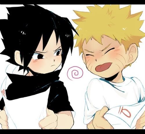 鸣人和佐助，挚友，情谊是不可磨灭的。