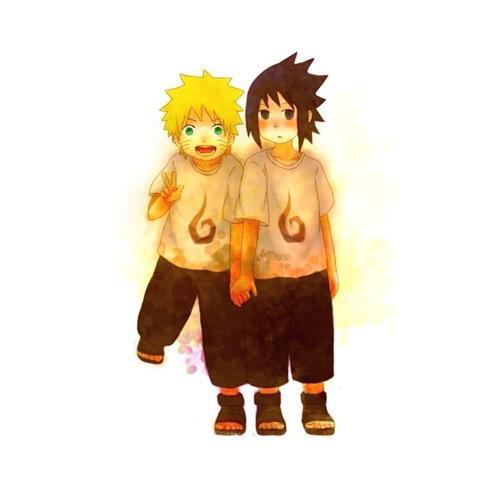 鸣人和佐助，挚友，情谊是不可磨灭的。