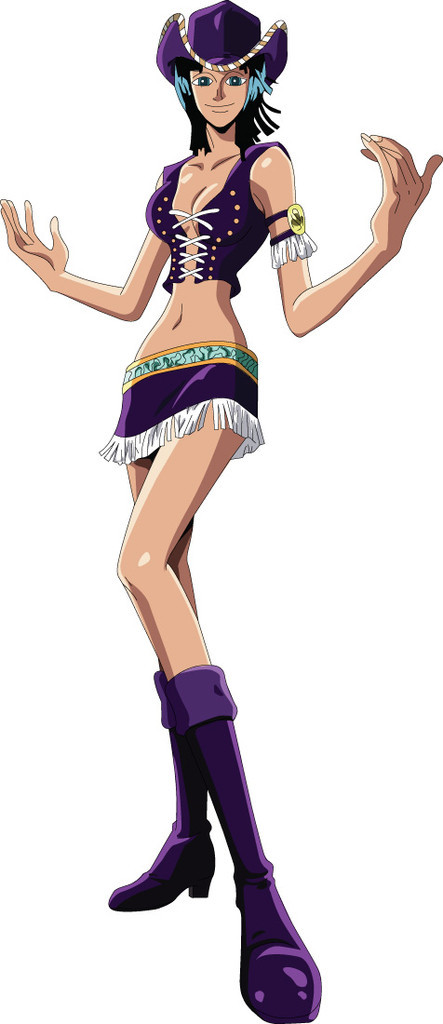 分享图片-妮可#罗宾#浓浓御姐范儿[花心]