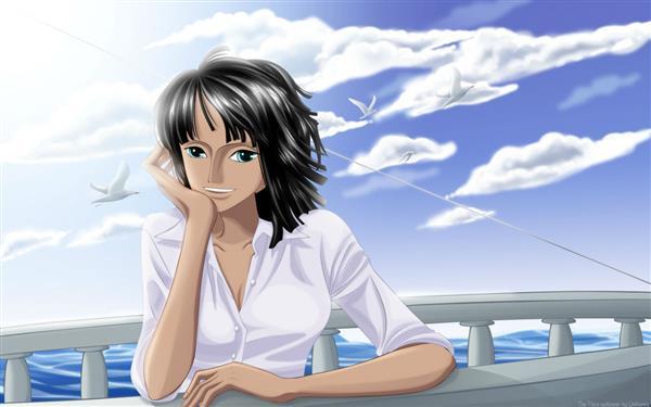 分享图片-妮可#罗宾#浓浓御姐范儿[花心]