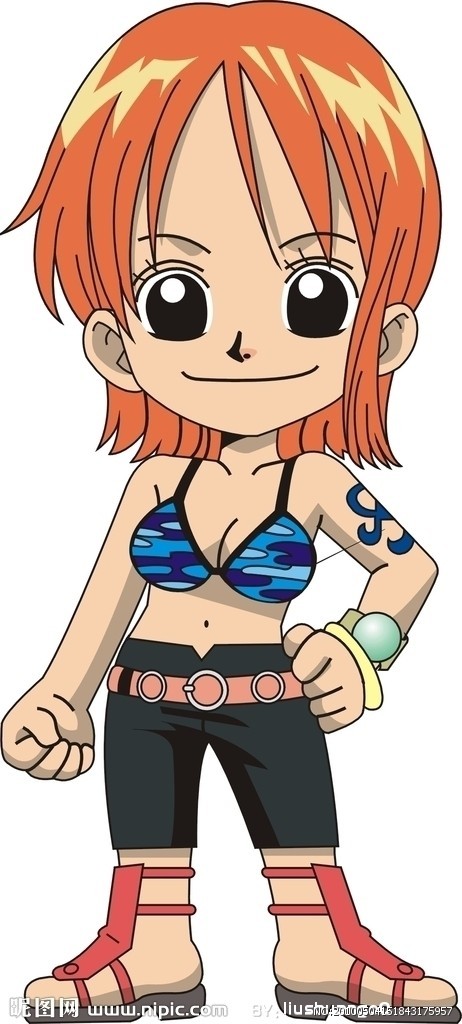 分享图片-萌萌哒的#娜美#酱[花心]