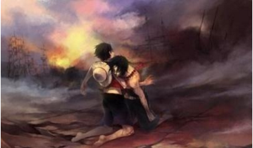 #哪个动漫人物的死亡让你热泪盈眶不能自已？#迄今为止，海贼王里艾斯的死亡让我不能释然。。。。