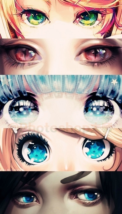 这些眼睛里有星辰和大海