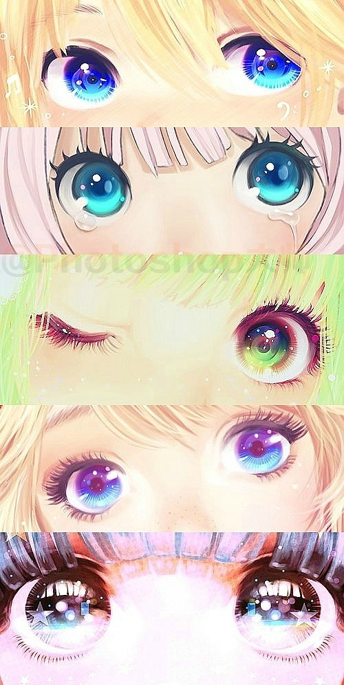 这些眼睛里有星辰和大海