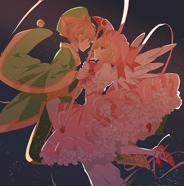 #百变魔术卡小樱# 美美的小樱