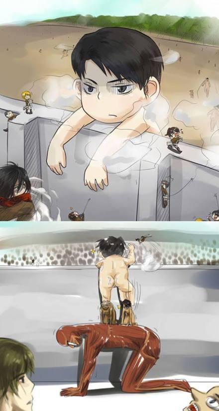 #神吐槽##兵长#如果是巨人的话，会是怎样的呢