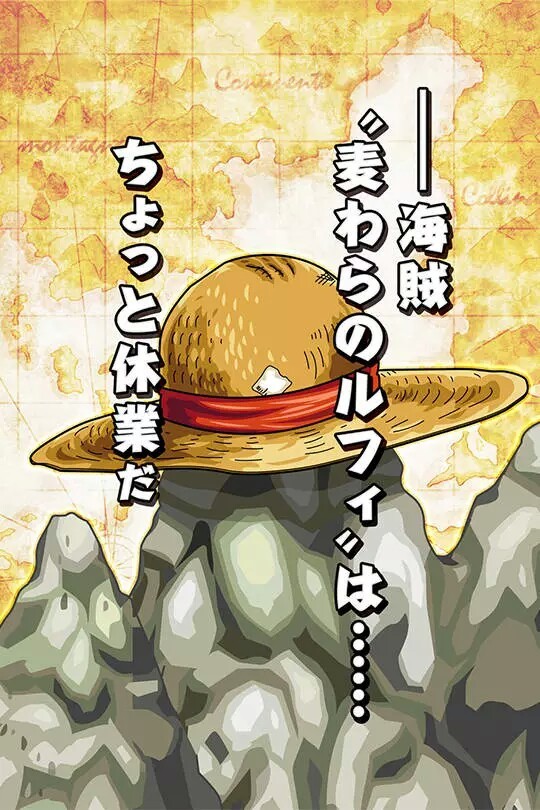 #海贼王#官方图[哈哈]
为两年后的自己，努力把同伴们