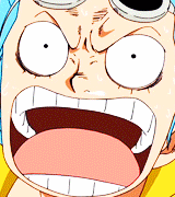 一组意外萌的海贼王表情!