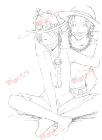 手绘艾斯 送给艾斯控