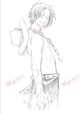 手绘艾斯 送给艾斯控