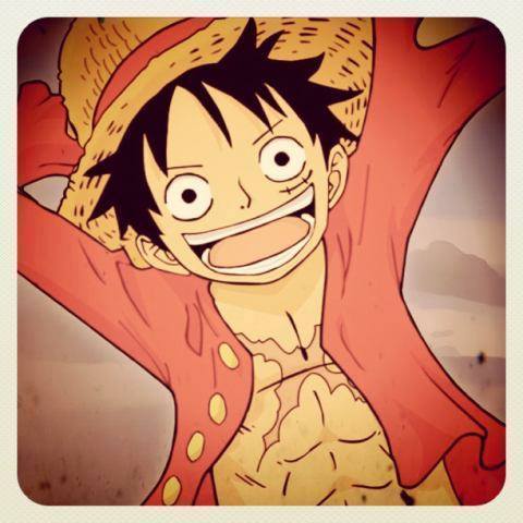 喜欢路飞的笑 再大的困难也要乐观的坚持下去 因为我们是看过海贼王的男人