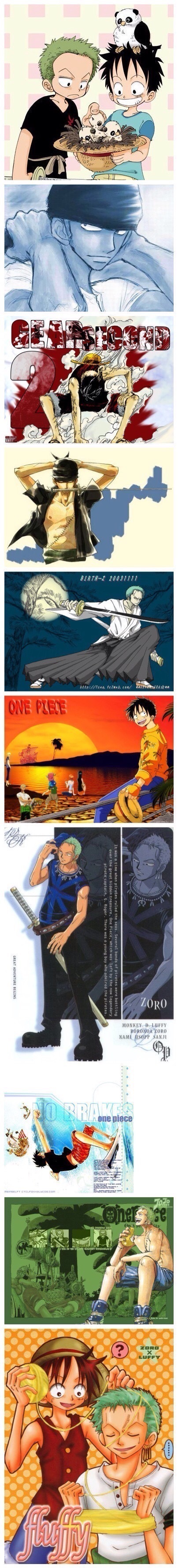 这个三刀流的绿毛，总是跟着为路飞扫除万难！！！