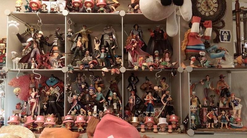 #海贼王# 脸书上分享的台北PEG Coffee店，有去台北旅游的海迷可以去逛逛。