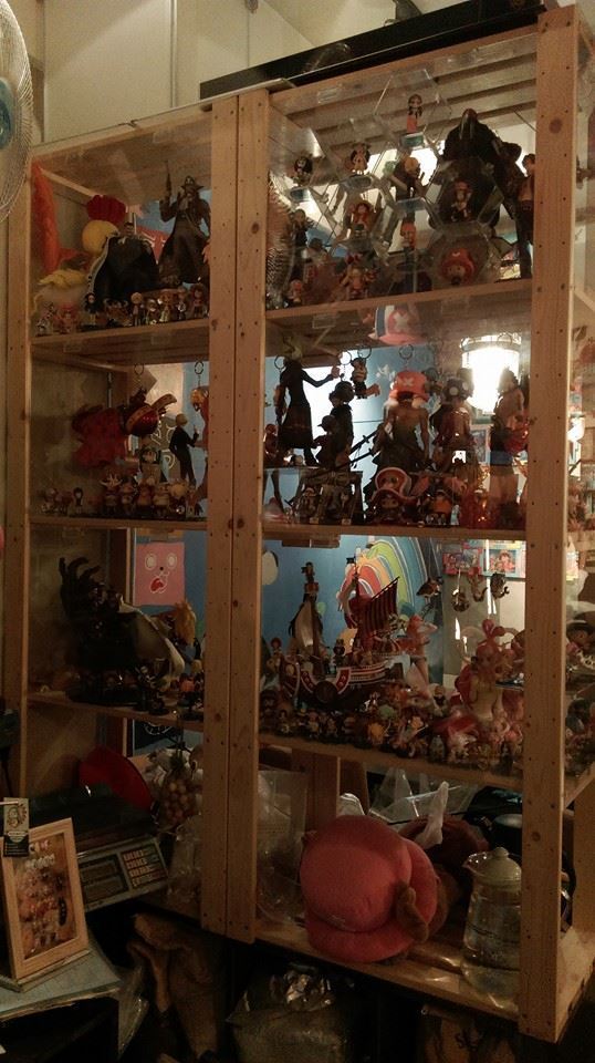 #海贼王# 脸书上分享的台北PEG Coffee店，有去台北旅游的海迷可以去逛逛。