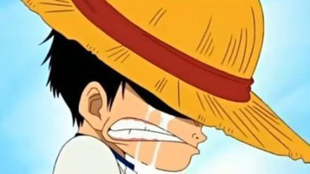 流泪不一定只有痛苦，还有感恩、决心、努力和成长，这也是让我们喜欢海贼王的原因 