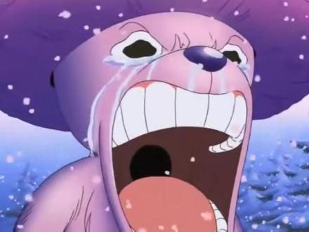 流泪不一定只有痛苦，还有感恩、决心、努力和成长，这也是让我们喜欢海贼王的原因 