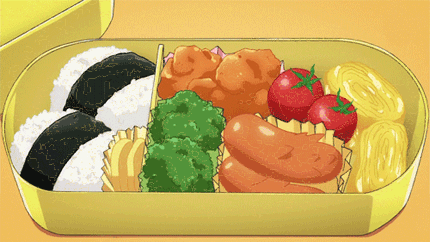 如果可以做出这样的便当，是不是就不用看脸了~