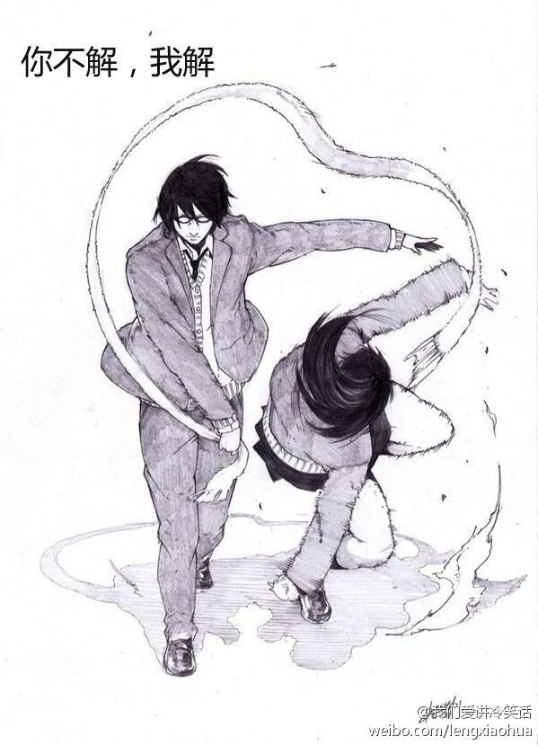 【恶趣味】泥轰网友绘制的 “情侣去死去死” “秀恩爱分得快” 系列图社交网站上广泛扩散员，网友纷纷响应：毁灭小清新是全人类共同的事业！只要小清新情侣秀恩爱的萌图还在流传，单身画手们就永远不会停下拆台的脚步。