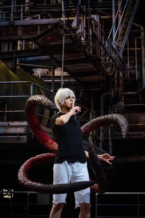 比利时小哥的金木cos。。。卧槽这鳞赫。。。