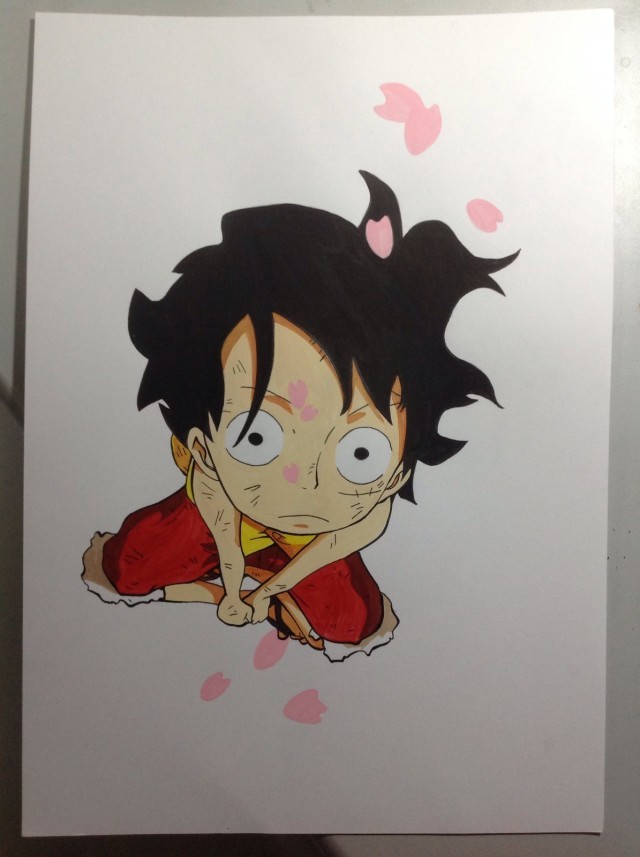 海贼临摹作品，还原度好高。赞一个