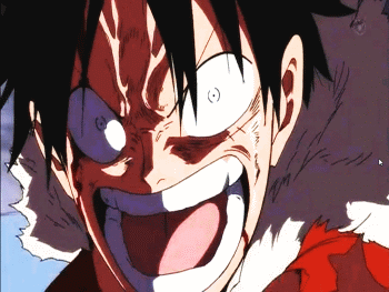 【动态图】3D2Y跨越艾斯之死特别篇(非剧场版)中路飞的火拳枪！