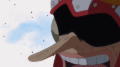  “与其做这种让人良心不安的事，还不如赌上我的一条命，来答谢他们的信任” ——乌索普        胆小的家伙，勇气爆发的时候帅呆了