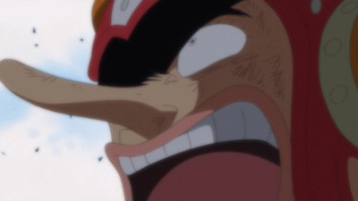  “与其做这种让人良心不安的事，还不如赌上我的一条命，来答谢他们的信任” ——乌索普        胆小的家伙，勇气爆发的时候帅呆了