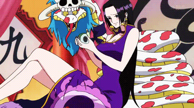 onepiece 波雅·汉库克,拥有霸王色霸气,王下七武海,九蛇海贼团船长