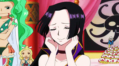 波雅·汉库克，拥有霸王色霸气，王下七武海，九蛇海贼团船长，世界第一的绝世美女！女帝！